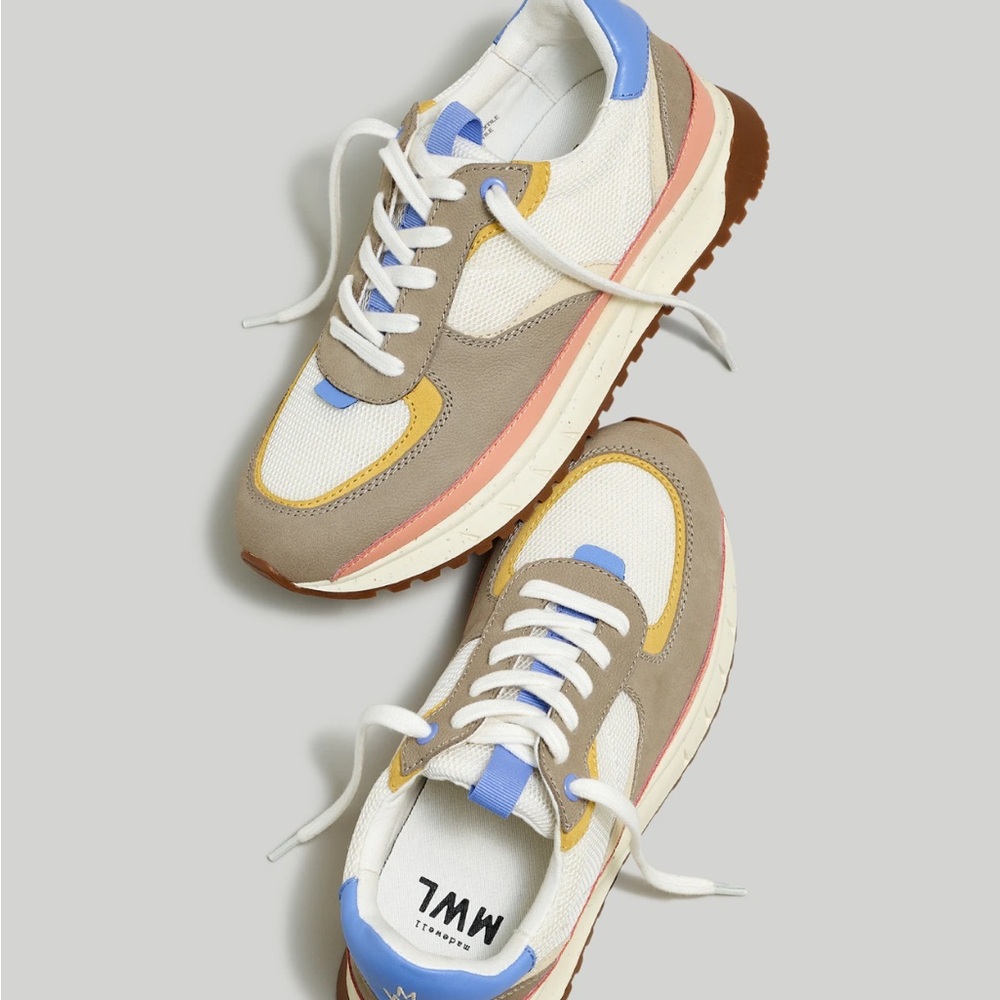 SOLD-Madewell Multicolor Kickoff Sneaker